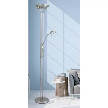   Rábalux 4075 Beta állólámpa, olvasókarral, halogén, fényerőszabályzóval, H178cm