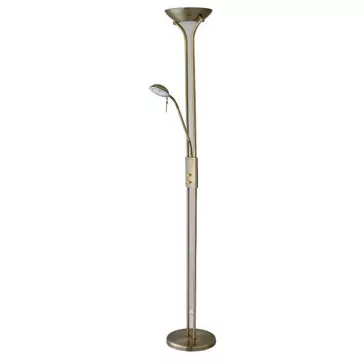   Rábalux 4076 Beta állólámpa, olvasókarral, halogén, fényerőszabályzóval, H178cm