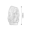 Rábalux 4127 Rock, asztali, sólámpa, 2~3 kg Rábalux 4127 Rock, asztali, sólámpa, 2~3 kg