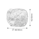 Rábalux 4129 Rock, só mécsestartó, 0,5-0,7kg Rábalux 4129 Rock, só mécsestartó, 0,5-0,7kg