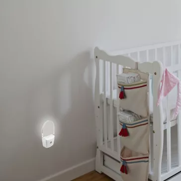   Rábalux 4658 Paris Lux, LEDes irányfény, beépített fényérzékelővel, fehér fényű