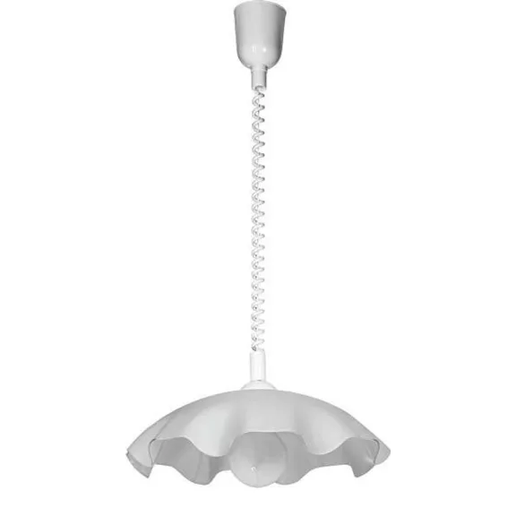 Rábalux 4675 Smerlato függeszték, D42cm, fehér rolly Rábalux 4675 Smerlato függeszték, D42cm, fehér rolly