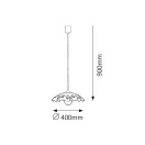 Rábalux 4782 Vino függeszték, D40cm, fix Rábalux 4782 Vino függeszték, D40cm, fix