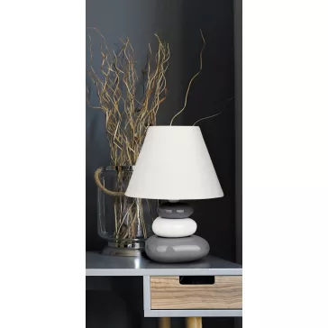 Rábalux 4948 Salem asztali kerámialámpa, E14 1x40W