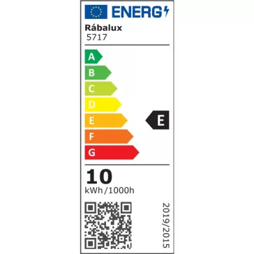   Rábalux 5717 Beata, modern elegáns stílusú króm LED fürdőszobai lámpa IP44 védelemmel