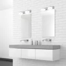 Rábalux 5717 Beata, modern elegáns stílusú króm LED fürdőszobai lámpa IP44 védelemmel Rábalux 5717 Beata, modern elegáns stílusú króm LED fürdőszobai lámpa IP44 védelemmel