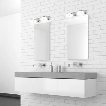   Rábalux 5717 Beata, modern elegáns stílusú króm LED fürdőszobai lámpa IP44 védelemmel