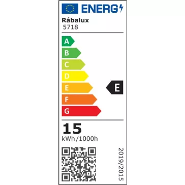   Rábalux 5718 Beata, modern elegáns stílusú króm LED fürdőszobai lámpa IP44 védelemmel