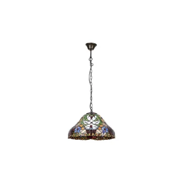 Rábalux 8086 Mirella, Tiffany függeszték, E27 2x60W