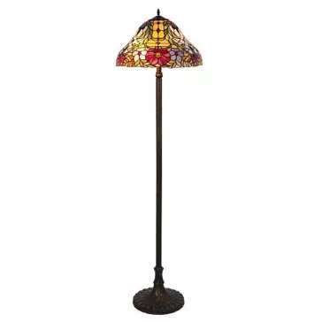 Rábalux 8088 Mirella, Tiffany állólámpa, E27 2x60W