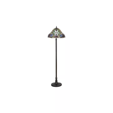 Rábalux 8088 Mirella, Tiffany állólámpa, E27 2x60W