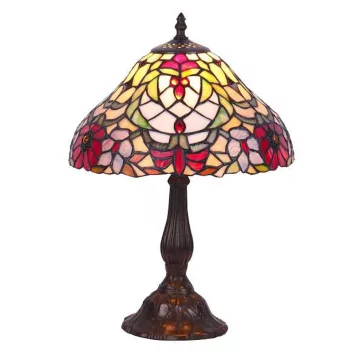 Rábalux 8090 Mirella, Tiffany asztali lámpa, E27 1x60W