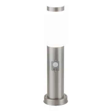   Rábalux 8267 Inox torch, kültéri talpas, mozgásérzékelővel, H45cm