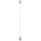 Rábalux 9919 Fehér fix függeszték, L50cm
