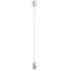 Rábalux 9919 Fehér fix függeszték, L50cm