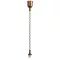 Rábalux 9923 Rolly bronz függeszték, L50cm
