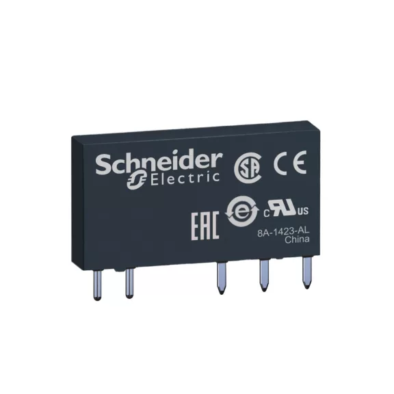 Schneider RSL sorkapocs relé 1CO érintkező 6A 12V DC normál kapacitású, RSL1AB4JD Schneider RSL sorkapocs relé 1CO érintkező 6A 12V DC normál kapacitású, RSL1AB4JD