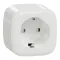 Schneider WISER Intelligens adapter, 2P+F csatlakozóaljzathoz, 16A, CCT711119