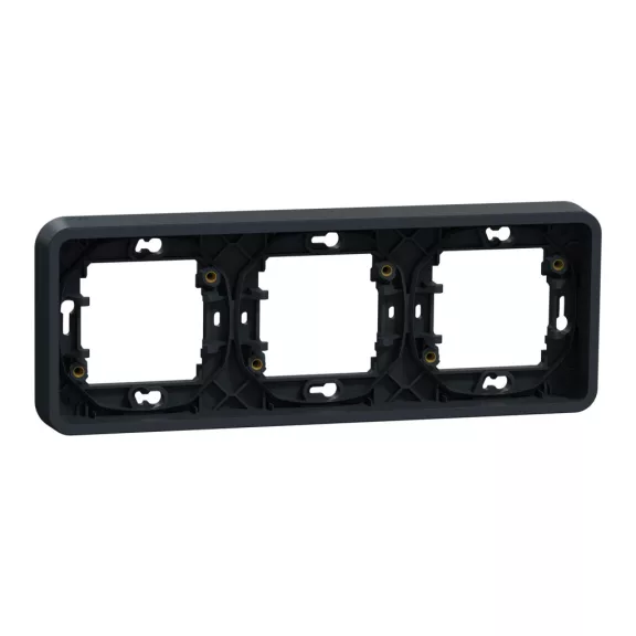 Schneider MUREVA Styl Hármas keret vízszintes antracitszürke, MUR34109 Schneider MUREVA Styl Hármas keret vízszintes antracitszürke, MUR34109