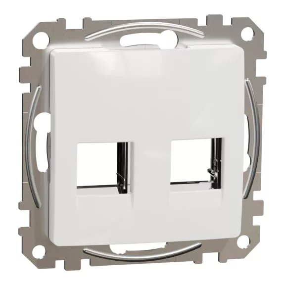 Schneider ÚJ SEDNA 2xRJ45 adapter, RDM betétekhez, fehér, SDD111442C Schneider ÚJ SEDNA 2xRJ45 adapter, RDM betétekhez, fehér, SDD111442C