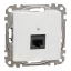 Schneider ÚJ SEDNA 1xRJ45 Cat6 UTP aljzat, fehér, SDD111461