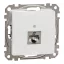 Schneider ÚJ SEDNA 1xRJ45 Cat6 STP aljzat, fehér, SDD111461S
