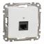 Schneider ÚJ SEDNA 1xRJ45 Cat6A UTP aljzat, fehér, SDD111466
