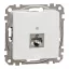 Schneider ÚJ SEDNA 1xRJ45 Cat6A STP aljzat, fehér, SDD111466S