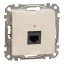 Schneider ÚJ SEDNA 1xRJ45 Cat5e UTP aljzat, bézs, SDD112451