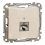 Schneider ÚJ SEDNA 1xRJ45 Cat6 STP aljzat, bézs, SDD112461S