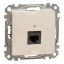 Schneider ÚJ SEDNA 1xRJ45 Cat6A UTP aljzat, bézs, SDD112466