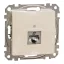 Schneider ÚJ SEDNA 1xRJ45 Cat6A STP aljzat, bézs, SDD112466S