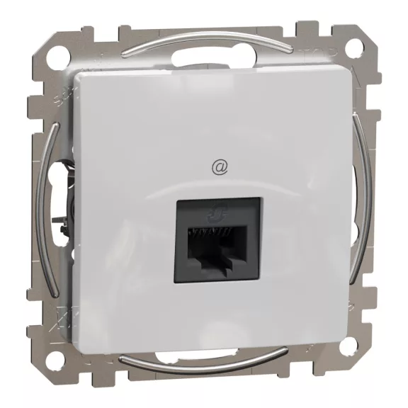 Schneider ÚJ SEDNA 1xRJ45 Cat5e UTP aljzat, alumínium, SDD113451 Schneider ÚJ SEDNA 1xRJ45 Cat5e UTP aljzat, alumínium, SDD113451