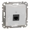 Schneider ÚJ SEDNA 1xRJ45 Cat5e UTP aljzat, alumínium, SDD113451