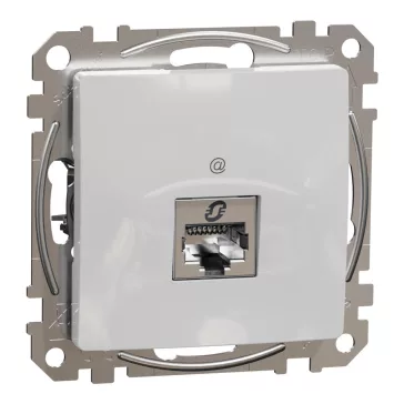   Schneider ÚJ SEDNA 1xRJ45 Cat6A STP aljzat, alumínium, SDD113466S
