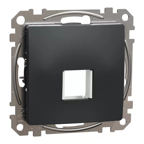 Schneider ÚJ SEDNA 1xRJ45 adapter, Keystone betétekhez, antracit, SDD114421 Schneider ÚJ SEDNA 1xRJ45 adapter, Keystone betétekhez, antracit, SDD114421