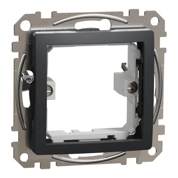 Schneider ÚJ SEDNA 45x45-ös adapter, antracit, SDD114905 Schneider ÚJ SEDNA 45x45-ös adapter, antracit, SDD114905