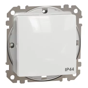   Schneider ÚJ SEDNA Váltókapcsoló, rugós bekötés, 10AX, IP44, fehér, SDD211106