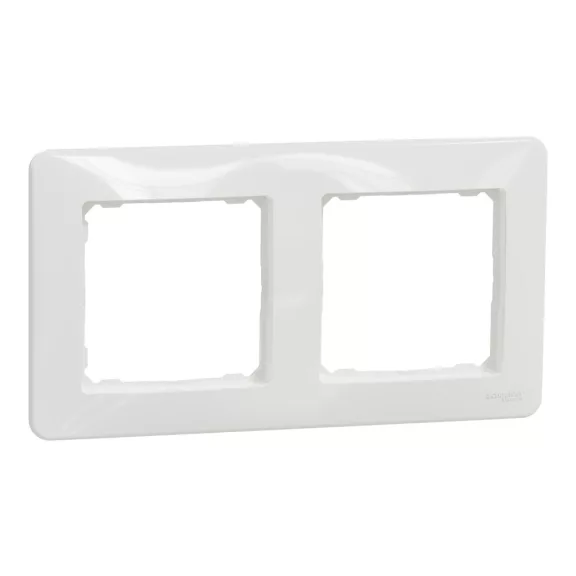 Schneider SEDNA DESIGN Kettes keret, univerzális, fehér, SDD311802 Schneider SEDNA DESIGN Kettes keret, univerzális, fehér, SDD311802