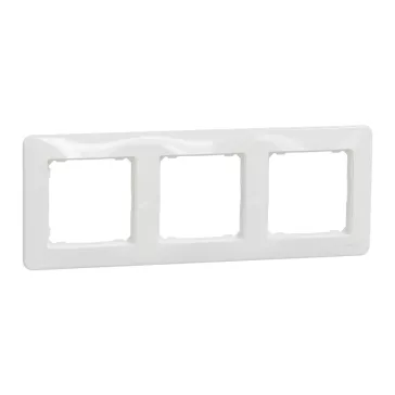   Schneider SEDNA DESIGN Hármas keret, univerzális, fehér, SDD311803