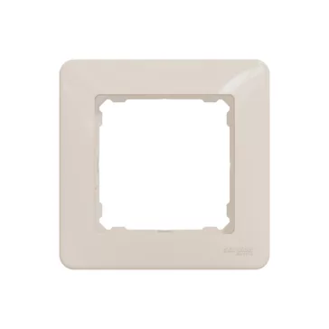 Schneider SEDNA DESIGN Egyes keret, bézs, SDD312801