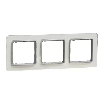   Schneider SEDNA ELEMENTS Hármas keret, univerzális, opál, SDD360803