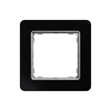   Schneider SEDNA ELEMENTS Egyes keret, kristályfekete, SDD361801