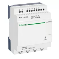   Schneider Kompakt okosrelé Zelio Logic - 10 I O - 100..240 V AC-óra nélkül-kijelző nélkül, SR2D101FU