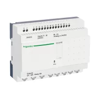   Schneider Kompakt okosrelé Zelio Logic - 20 I O - 24 V DC - óra - kijelző nélkül, SR2E201BD