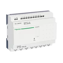   Schneider Kompakt okosrelé Zelio Logic - 20 I O - 100..240 V AC - óra - kijelző nélkül, SR2E201FU