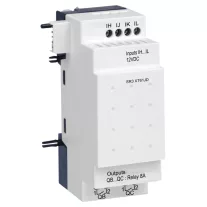   Schneider Diszkrét I/O bővítőmodul  - 6 I/O 12VDC , Zelio Logic-hoz, SR3XT61JD