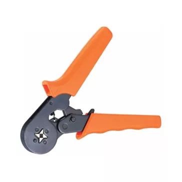   Stilo Érvéghüvely prés, 0.25-6mm2, szigetelt szigeteletlen érvéghüvelyhez/présszerszám kerek négyszögletes pofával, STI1214