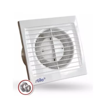  Stilo elszívó ventilátor, standard mennyezeti gördülőcsapágyas, 100 SL, STI1312