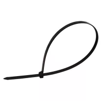 Tracon Kábelkötegelő, normál, fekete, 180×7.8mm, 181PR